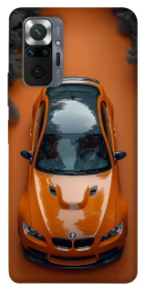 Чехол на Xiaomi Redmi Note 10 Pro BMW orange фото 1 из 1