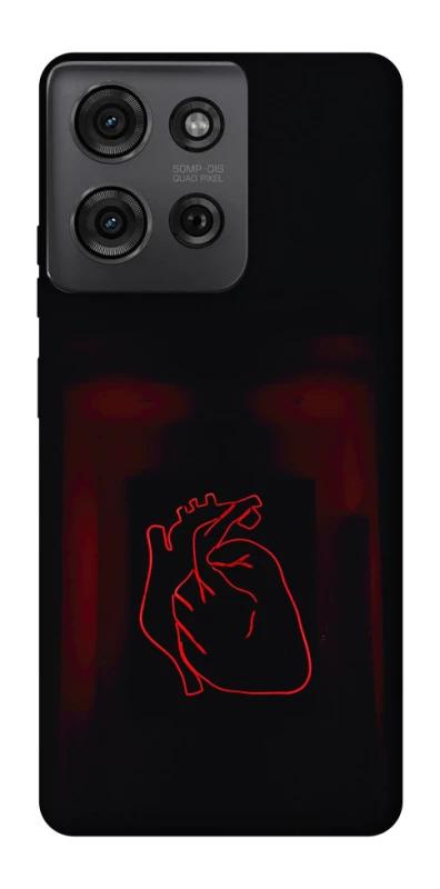 Чохол на Motorola Moto G75 Червоне серце фото 1 з 1