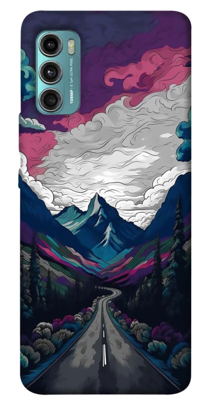 Чохол на Motorola Moto G60 Намальовані гори фото 1 з 1