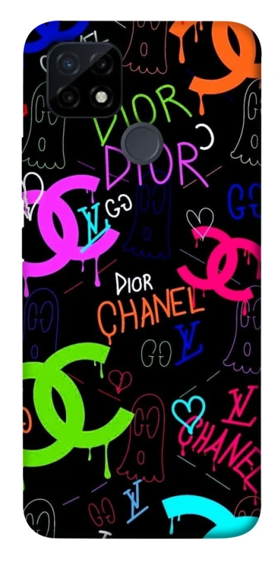 Чехол на Realme C12 Fashion collage ver.5 фото 1 из 1