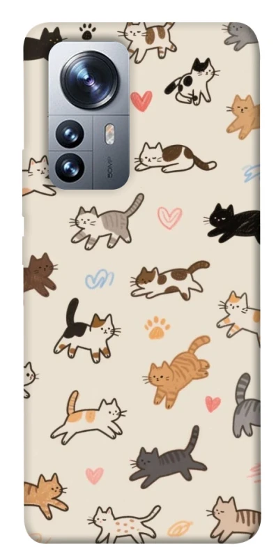Чехол на Xiaomi 12 / 12X Cat style ver.2 фото 1 из 1