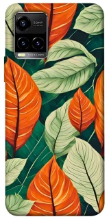 Чохол на Vivo Y21 / Y33s Leaves фото 1 з 1