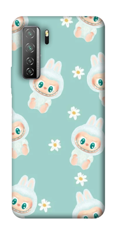 Чехол на Huawei Nova 7 SE Labubu Green фото 1 из 1