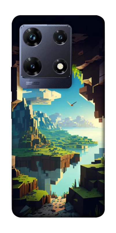Чохол на Infinix Note 30 Pro Minecraft sunrise фото 1 з 1