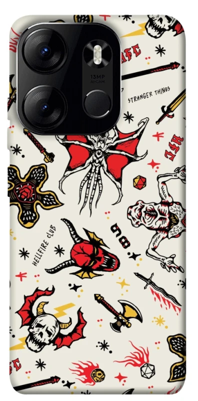 Чехол на Tecno Spark Go 2023 Stranger Things ver.2 фото 1 из 1