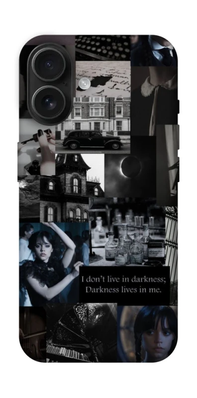 Чехол на Apple iPhone 16 Wednesday Collage ver.3 фото 1 из 1