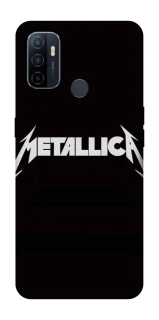 Чехол на Oppo A53 / A32 / A33 Metallica logo фото 1 Чехол на Oppo A53 / A32 / A33 Metallica logo фото 1 из 1