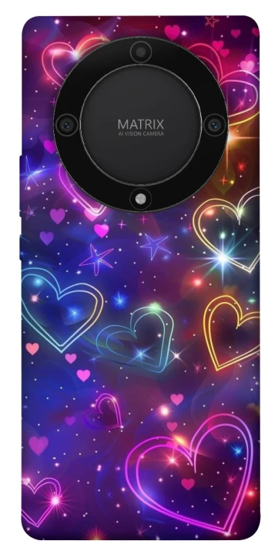 Чохол на Huawei Magic5 Lite Drawn hearts фото 1 з 1