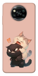 Чехол на Xiaomi Poco X3 NFC / Poco X3 Pro Сat and cat фото 1 из 1
