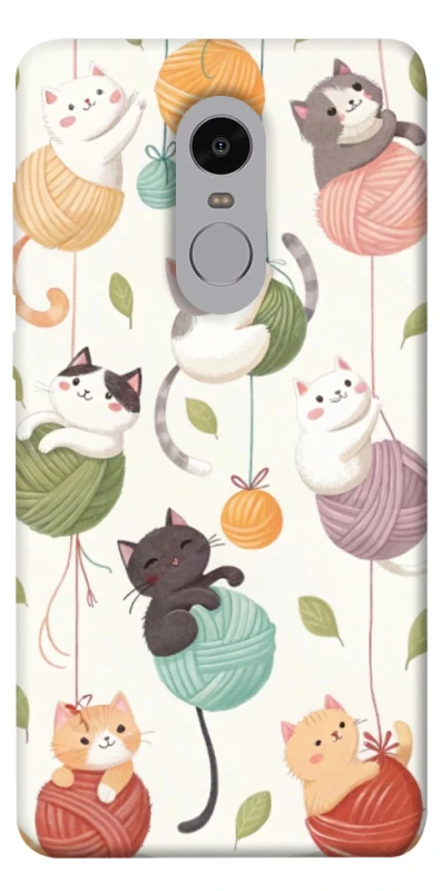 Чехол на Xiaomi Redmi Note 4X / Note 4 (Snapdragon) Funny Kittens фото 1 из 1