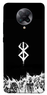 Чохол на Xiaomi Redmi K30 Pro / Poco F2 Pro Berserk skeletons фото 1 з 1
