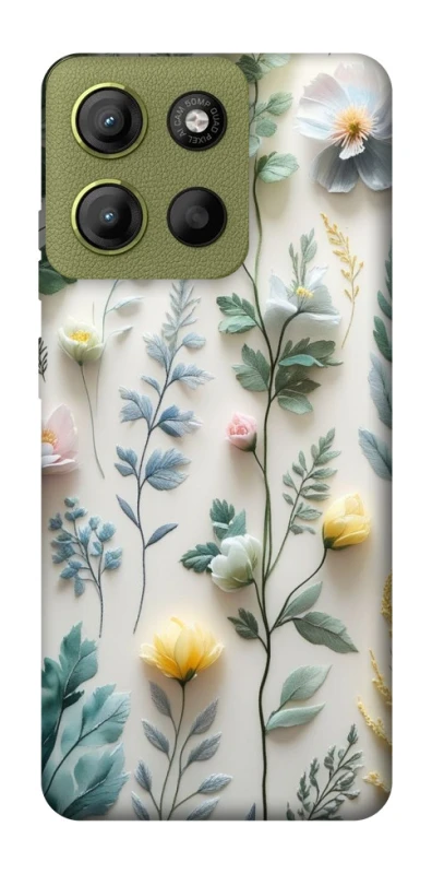 Чехол на Motorola Moto G15 4G Floral design ver.4 фото 1 из 1