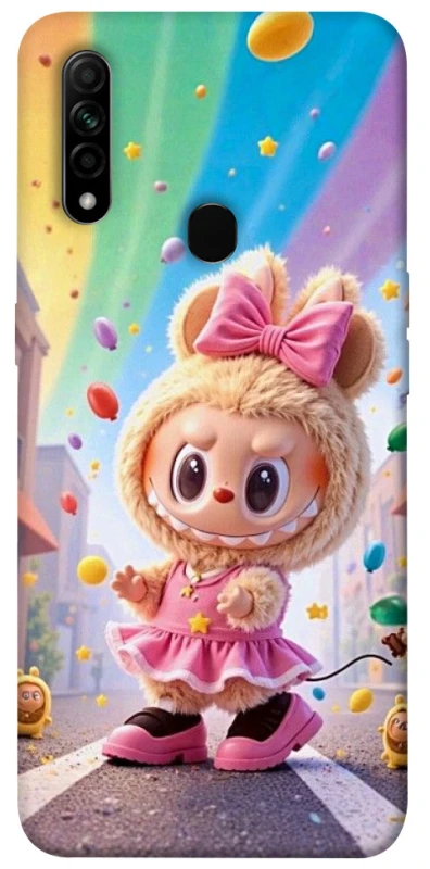 Чохол на Oppo A31 Labubu rainbow фото 1 з 1