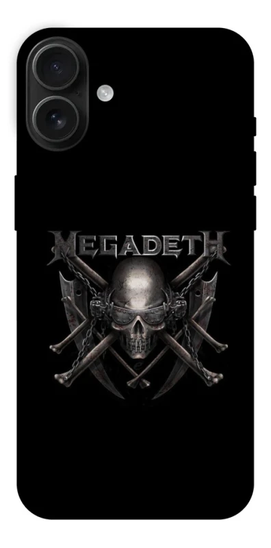 Чехол на Apple iPhone 16 Plus Megadeth фото 1 из 1