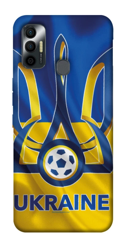 Чехол на TECNO Spark 7 Футбольный Герб v3 фото 1 из 1