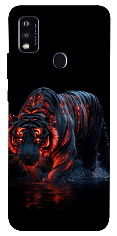Чохол на ZTE Blade A51 fire tiger фото 1 з 1