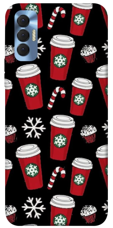 Чохол на TECNO Spark 8P Новорічний v40 фото 1 з 1