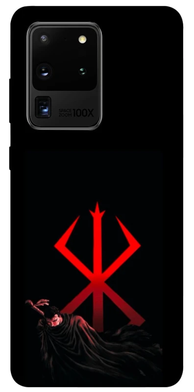 Чохол на Samsung Galaxy S20 Ultra Berserk Red Logo фото 1 з 1