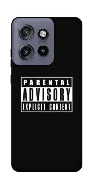 Чохол на Motorola Edge 50 Neo Parental Advisory Label фото 1 Чохол на Motorola Edge 50 Neo Parental Advisory Label фото 1 з 1