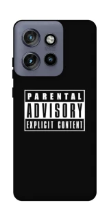 Чохол на Motorola Edge 50 Neo Parental Advisory Label фото 1 Чохол на Motorola Edge 50 Neo Parental Advisory Label фото 1 з 1