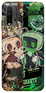 Чехол на Xiaomi Redmi 9T Dandy World Shelly Art фото 1 из 1