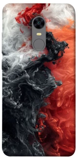 Чохол на Xiaomi Redmi 5 Plus / Redmi Note 5 (Single Camera) Black and Red фото 1 з 1