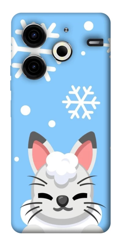Чохол на TECNO Pova 6 Neo (LI6) Adopt Me Snow Kitty Smile фото 1 з 1