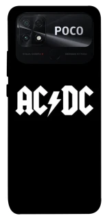Чехол на Xiaomi Poco C40 AC/DC logo фото 1 Чехол на Xiaomi Poco C40 AC/DC logo фото 1 из 1