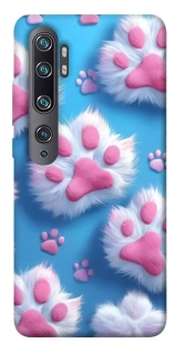 Чехол на Xiaomi Mi Note 10 / Note 10 Pro / Mi CC9 Pro Cat paw фото 1 из 1
