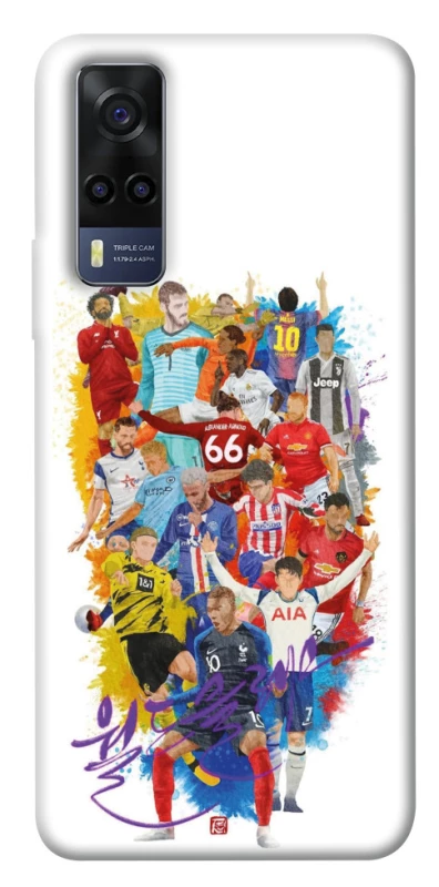 Чехол на Vivo Y53s Football Abstract v2 фото 1 из 1