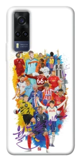 Чехол на Vivo Y53s Football Abstract v2 фото 1 из 1