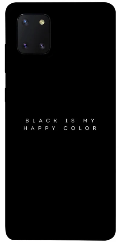 Чохол на Samsung Galaxy Note 10 Lite (A81) Black color фото 1 з 1