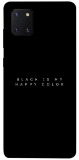 Чохол на Samsung Galaxy Note 10 Lite (A81) Black color фото 1 з 1