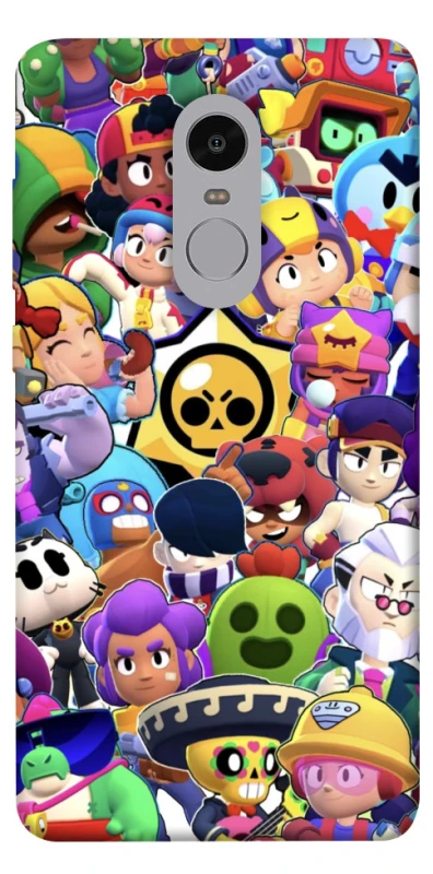 Чохол на Xiaomi Redmi Note 4X / Note 4 (Snapdragon) Brawl Stars ver.5 фото 1 з 1