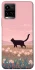 Чехол на Vivo Y21 / Y33s cat on a field фото 1 из 1