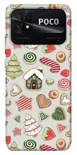 Чохол на Xiaomi Poco C40 Новорічний v7 фото 1 з 1