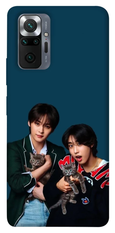 Чохол на Xiaomi Redmi Note 10 Pro Lee Know and Han - Stray Kids фото 1 з 1