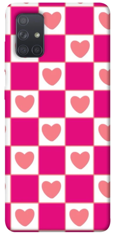 Чохол на Samsung Galaxy A71 Chess heart фото 1 з 1