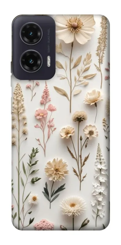 Чехол на Motorola Moto G35 Floral design ver.1 фото 1 из 1