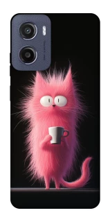 Чехол на Motorola Moto G05 Розовый котёнок фото 1 из 1