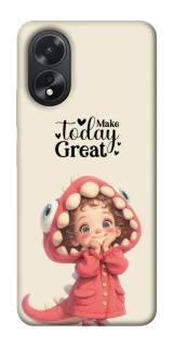 Чохол на Oppo A18 Make today great фото 1 з 1