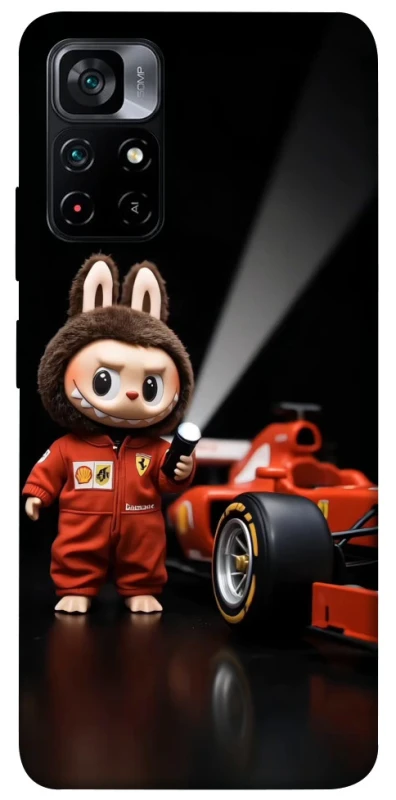 Чохол на Xiaomi Poco M4 Pro 5G F-1 Labubu фото 1 з 1