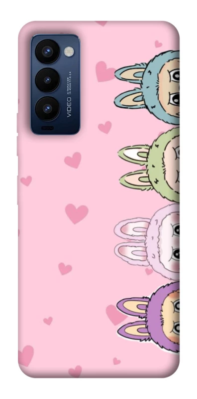 Чохол на TECNO Camon 18 Pro All Labubu 4 фото 1 з 1