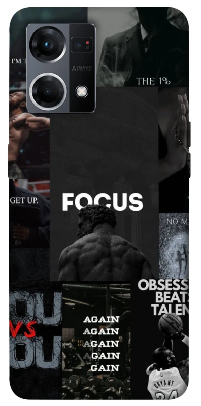 Чохол на Oppo Reno 7 4G Focus collage фото 1 з 1