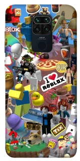 Чохол на Xiaomi Redmi Note 9 / Redmi 10X Roblox collage ver.5 фото 1 з 1