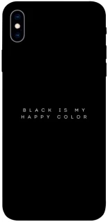 Чехол на Apple iPhone XS Max (6.5") Black color фото 1 из 1