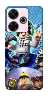 Чохол на Xiaomi Poco M6 4G Roblox collage ver.3 фото 1 з 1