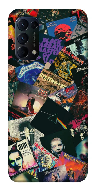 Чохол на Oppo Reno 5 4G Best abums ver.2 фото 1 з 1