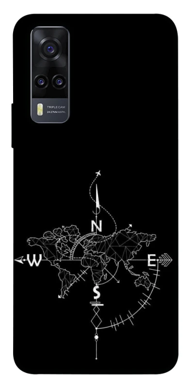 Чехол на Vivo Y31 Travel Map фото 1 Чехол на Vivo Y31 Travel Map фото 1 из 1