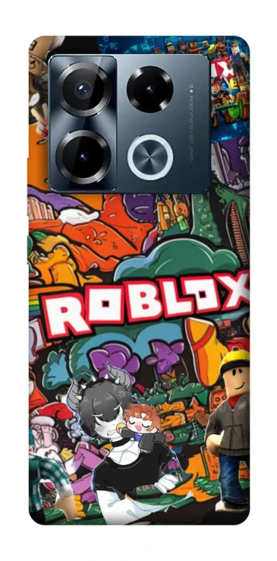 Чехол на Infinix Note 40 Pro 4G Roblox v4 фото 1 из 1